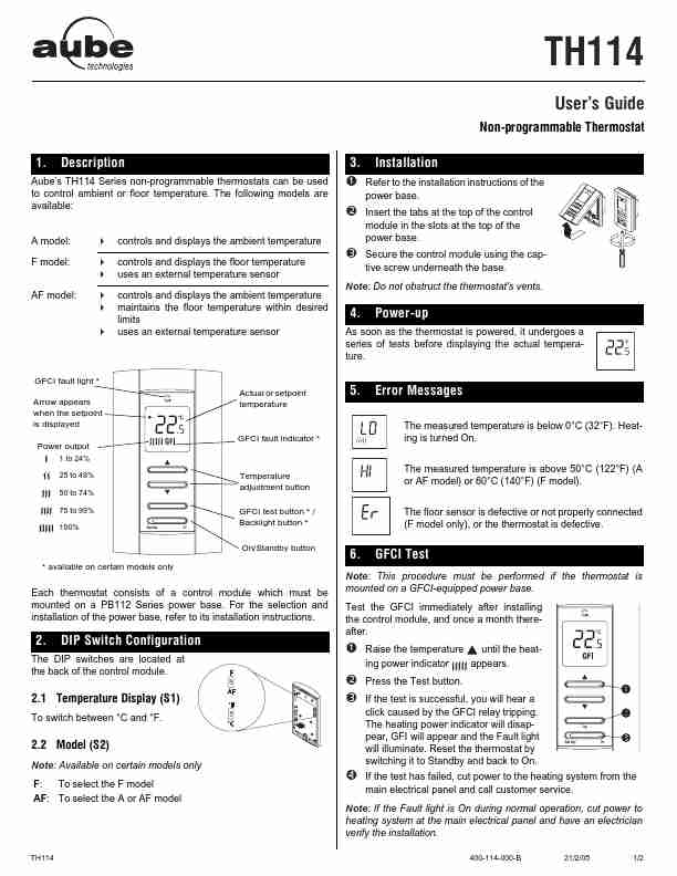 Aube Technologies Thermostat TH114-page_pdf